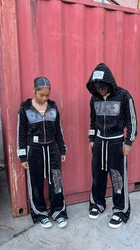 Route Studios Rhinestone Sweats